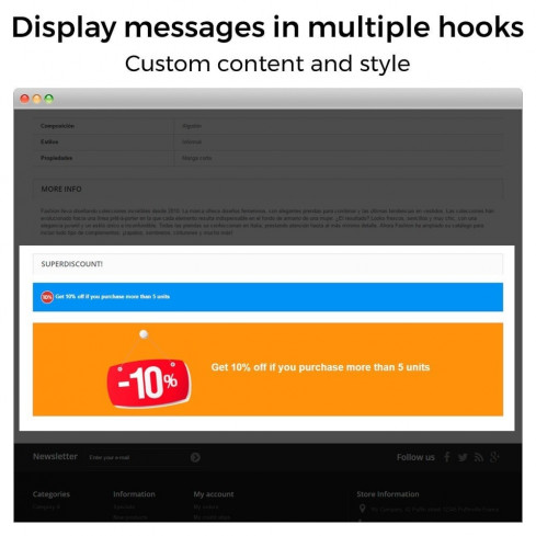 Module Promotions et réductions (3x2, rabais, offres, packs) pour PrestaShop