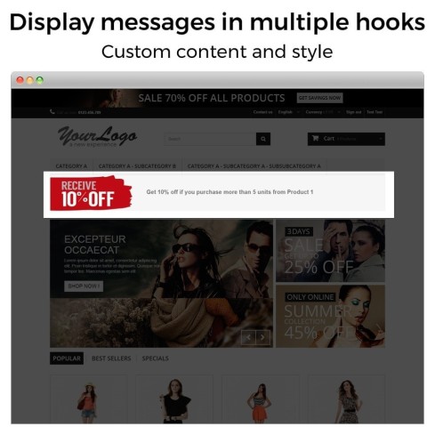 Módulo Promociones y descuentos (3x2, rebajas, ofertas, packs) para PrestaShop