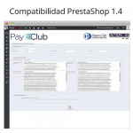 Interdin PayClub By Diners Club module for PrestaShop