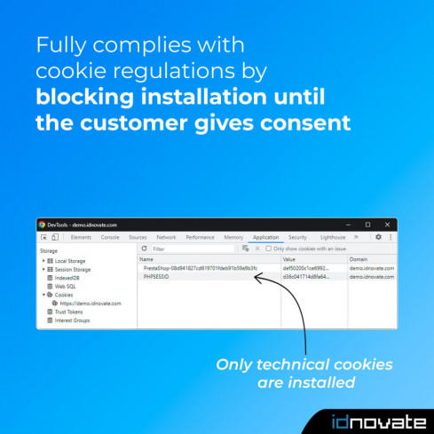 Módulo Ley de Cookies RGPD (Bloqueo) + Google Consent Mode ❤️ para PrestaShop