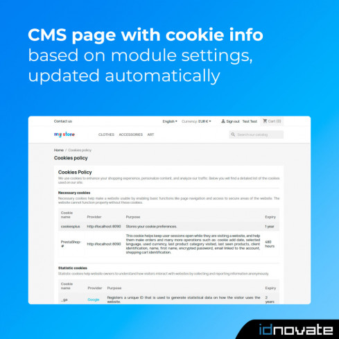 Módulo Ley de Cookies RGPD (Bloqueo) + Google Consent Mode ❤️ para PrestaShop