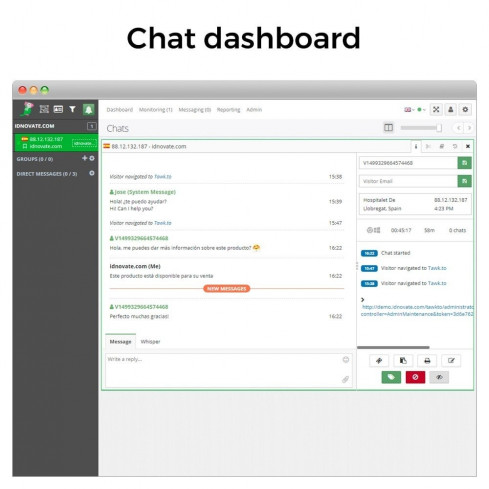 Tawk.to - The Best Free Livechat - Multilanguage module for PrestaShop
