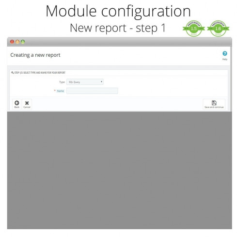 Advanced reports module for PrestaShop