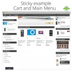 Module Sticky (Collant) n'importe quelle partie du thème pour PrestaShop