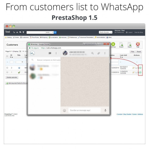 Moduł WhatsApp – Czatuj z Klientami i WhatsApp dla Bizesu dla PrestaShop