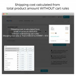 Shipping costs without shopping cart rules/discounts-Modul für PrestaShop