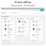Share and save cart - Create cart from URL module for PrestaShop