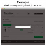 Module Minimum, maximum, multiple units and total cart limits pour PrestaShop