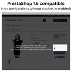 Module Hide product attributes and combinations pour PrestaShop