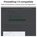 Module Hide product attributes and combinations pour PrestaShop