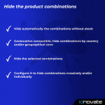 Module Hide product attributes and combinations pour PrestaShop