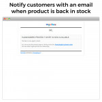 Out of Stock Notifications - Back In Stock Alerts module for PrestaShop