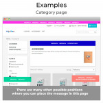Módulo Mensajes en cualquier lugar para PrestaShop