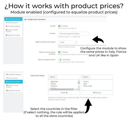 Same price (products and shipping) after VAT applied-Modul für PrestaShop