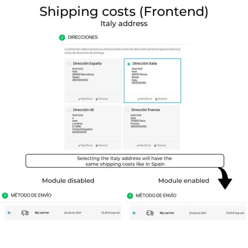 Same price (products and shipping) after VAT applied-Modul für PrestaShop
