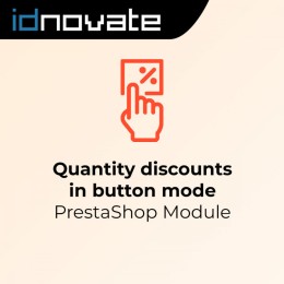 Módulo Muestra los descuentos por cantidad en formato botón para PrestaShop