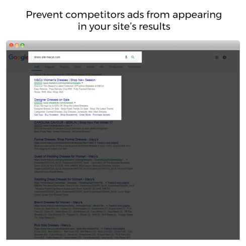 Google Sitelink Searchbox module for PrestaShop