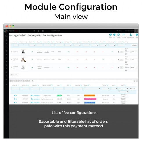 Cash On Delivery With Fee/Surcharge Plus (COD) module for PrestaShop