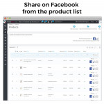 Share on Social Network from the Backoffice module for PrestaShop