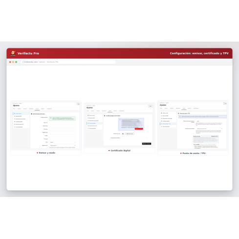 Verifactu Pro – Spanish e-invoicing, VERI*FACTU QR & AEAT module for PrestaShop