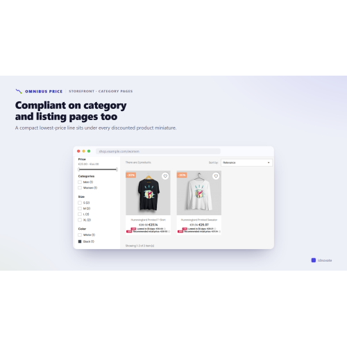 Module Omnibus Price - Prix le plus bas des 30 derniers jours pour PrestaShop