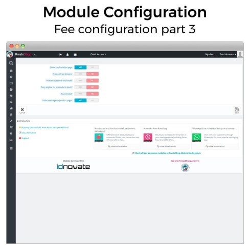Modulo Pagamento alla consegna con commissione/ricarico Plus per PrestaShop
