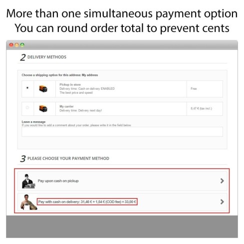 Modulo Pagamento alla consegna con commissione/ricarico Plus per PrestaShop