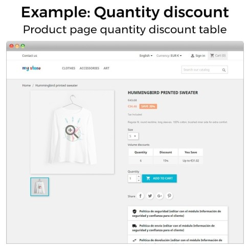 Price increments, discounts and fixed prices module for PrestaShop