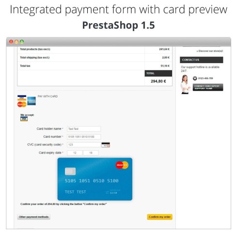 Moduł Manual Credit Card Processing - Offline payment dla PrestaShop