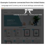 Auto Change Country, Language And Currency Geolocation module for PrestaShop