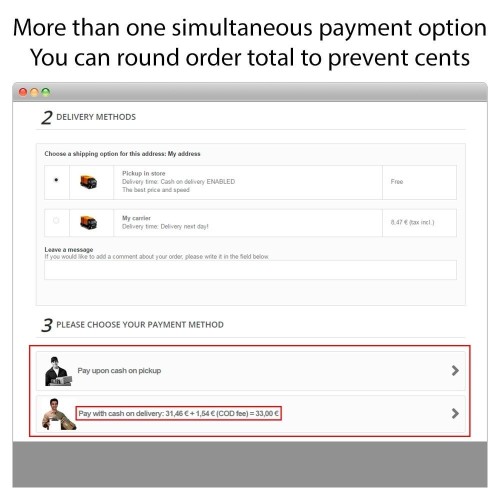 Modulo Pagamento alla consegna con commissione/ricarico Plus per PrestaShop