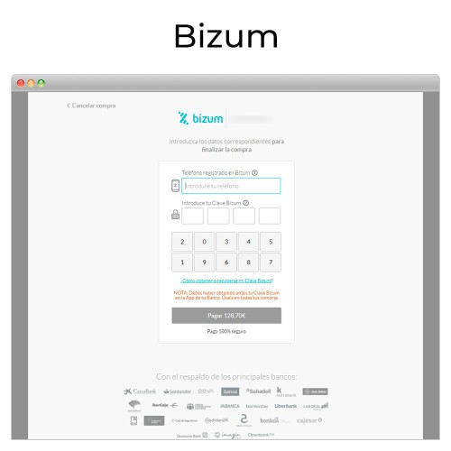 Moduł Card payment Virtual POS CECA gateway,refunds (& Bizum ®*) dla PrestaShop