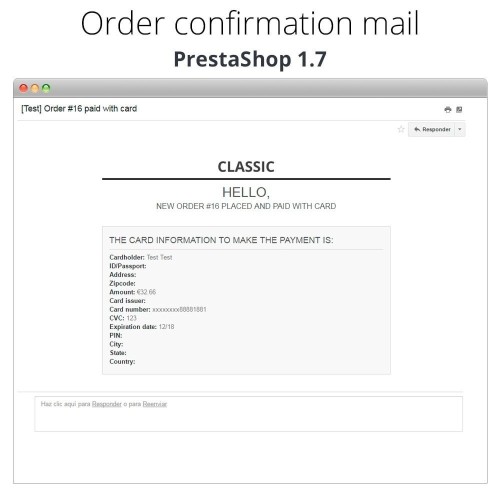 Moduł Manual Credit Card Processing - Offline payment dla PrestaShop