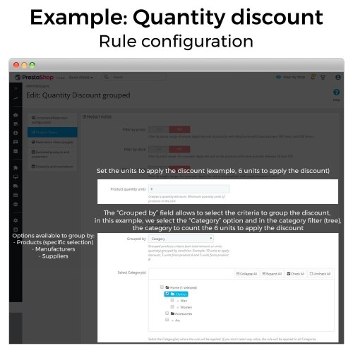 Preiserhöhungen, Rabatte und Festpreise-Modul für PrestaShop
