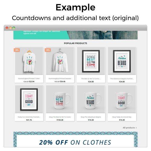 Módulo Incrementos de precio, descuentos y precios fijos para PrestaShop