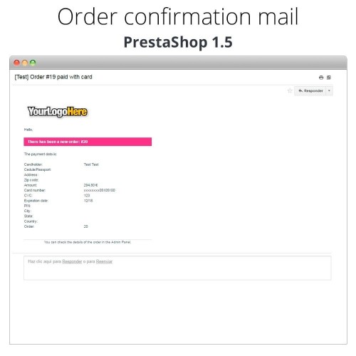 Module Paiement offline/manuel avec une carte de crédit/débit pour PrestaShop
