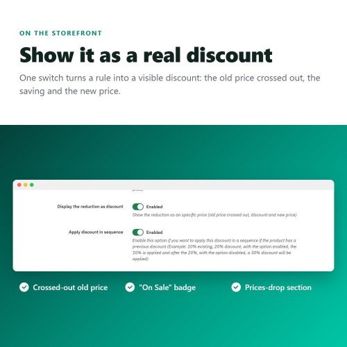 Price increments, discounts, quantity discounts and fixed prices module for PrestaShop