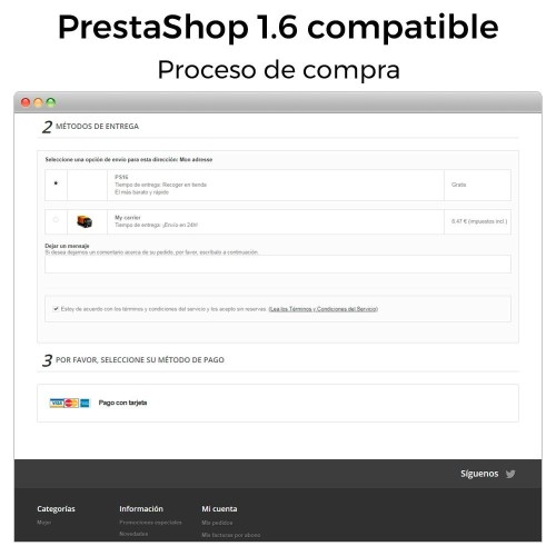 Módulo REDSYS ®* Pago tarjeta (Bizum ®*, clicktopay, devoluciones) para PrestaShop