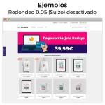 Módulo Redondear precios (5ct, 10ct, .99, .95, Suizo, etc...) para PrestaShop