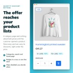 Module Remises sur quantité sous forme de boutons cliquables pour PrestaShop
