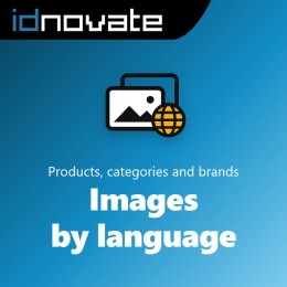 Product, category and brand images by language