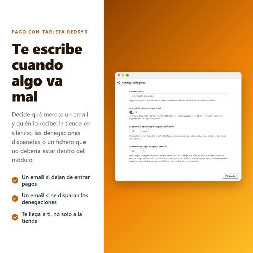 Módulo REDSYS ®* Pago tarjeta (Bizum ®*, clicktopay, devoluciones) para PrestaShop