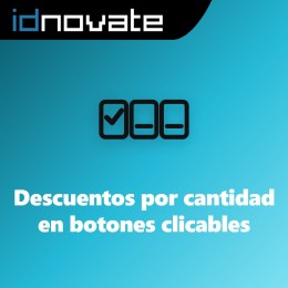 Módulo Descuentos por cantidad en botones clickables para PrestaShop