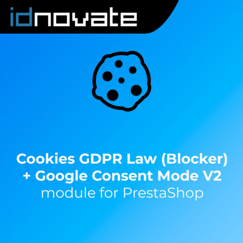 Cookies GDPR Law (Blocker) + Google Consent Mode V2-Modul für PrestaShop
